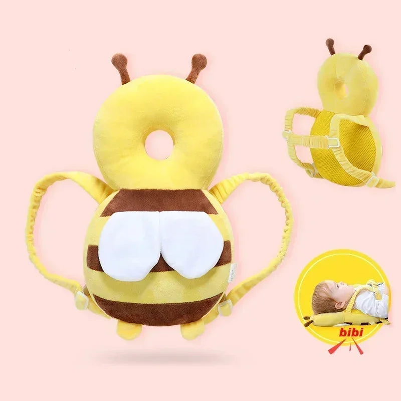 Baby head protector backpack