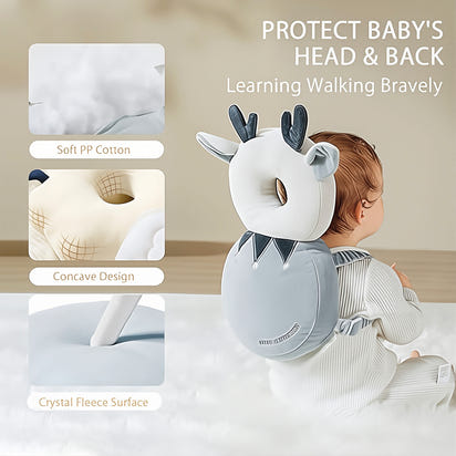 Baby head protector backpack